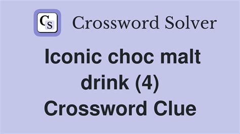 malt beverages crossword clue.